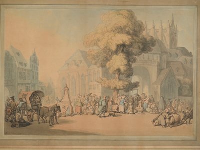 El mercado, 1790 de Thomas Rowlandson